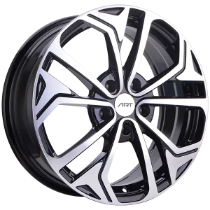 ART – Replica 186 – Black – 17″x7″ 45mm – Summer Wheels – R18617001